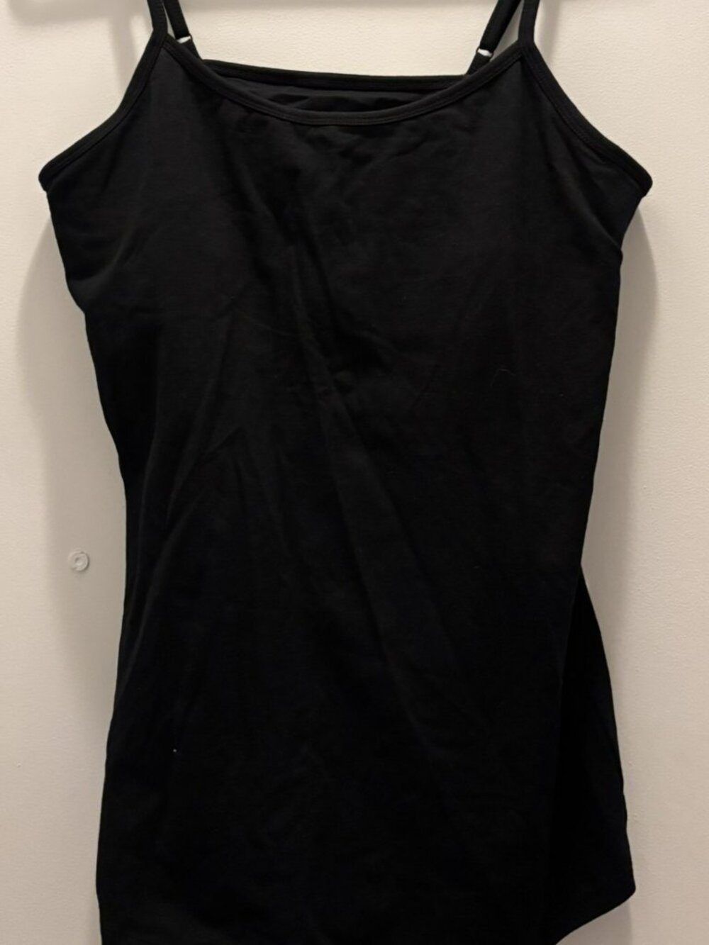 Torrid BLACK Tank Top with built-in bra NEW